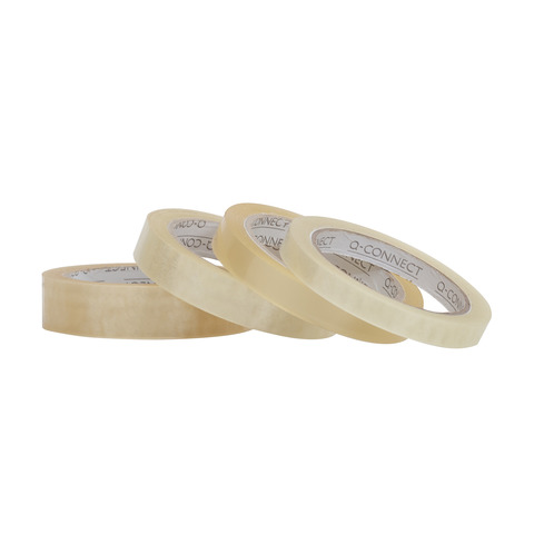 Nastro adesivo trasparente in PP Q-Connect - conf. 10 pezzi - 15 mm x 66 m - KF01788